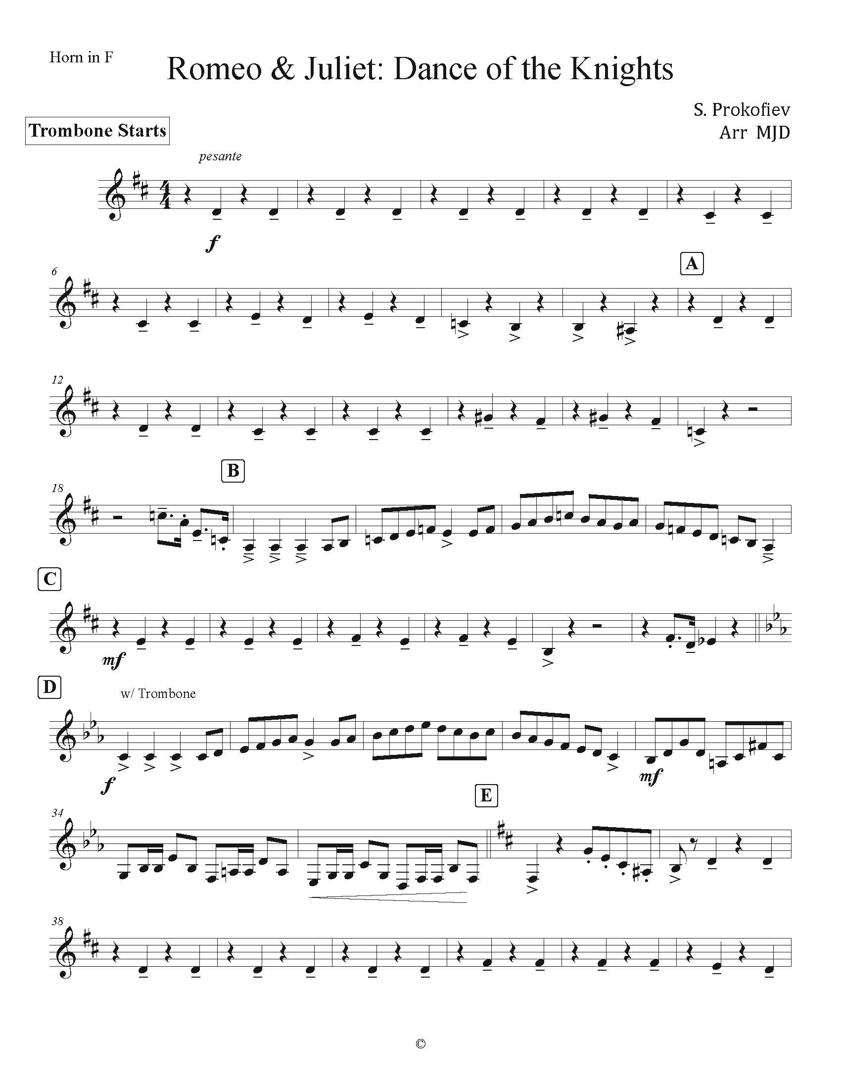 Romeo & Juliet complete_Page_03 - Brass Quartets, Quintets & More - Mike the Arranger