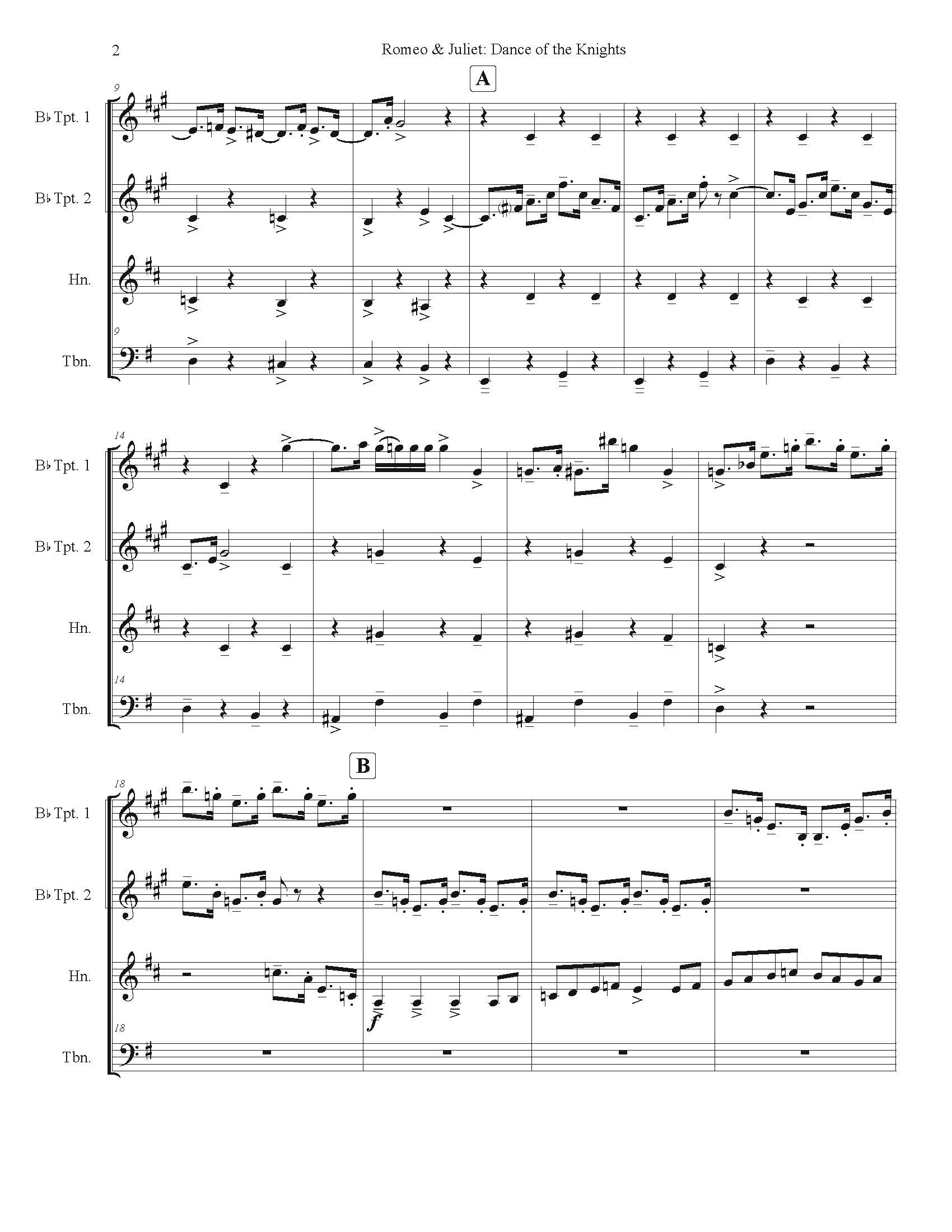 Romeo & Juliet complete_Page_06 - Brass Quartets, Quintets & More - Mike the Arranger