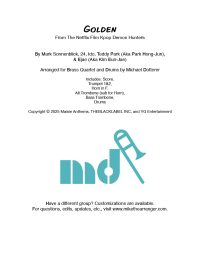 Golden - Kpop Demon Hunters