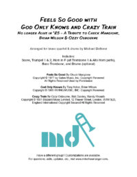 Feels So Good, God Only Knows & Crazy Train - Brass Quartets, Quintets & More - Mike the Arranger Feels So Good, God Only Knows & Crazy Train